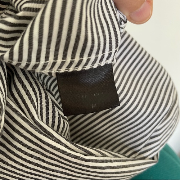 Jenni Kane Striped Mini Dress, Medium - Picture 11 of 12